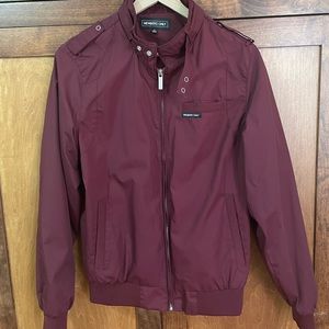 Member’s Only Classic Racing Jacket Burgundy